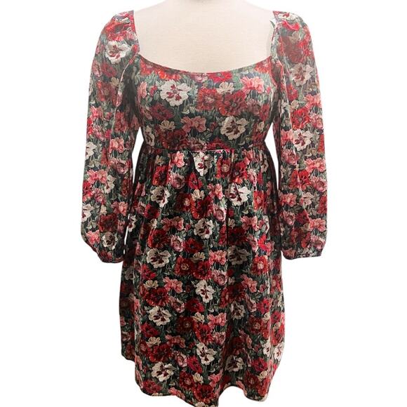 J. Crew Puff-sleeve mini dress in Liberty® poppy
Amelie floral Size 8 - Picture 4 of 8